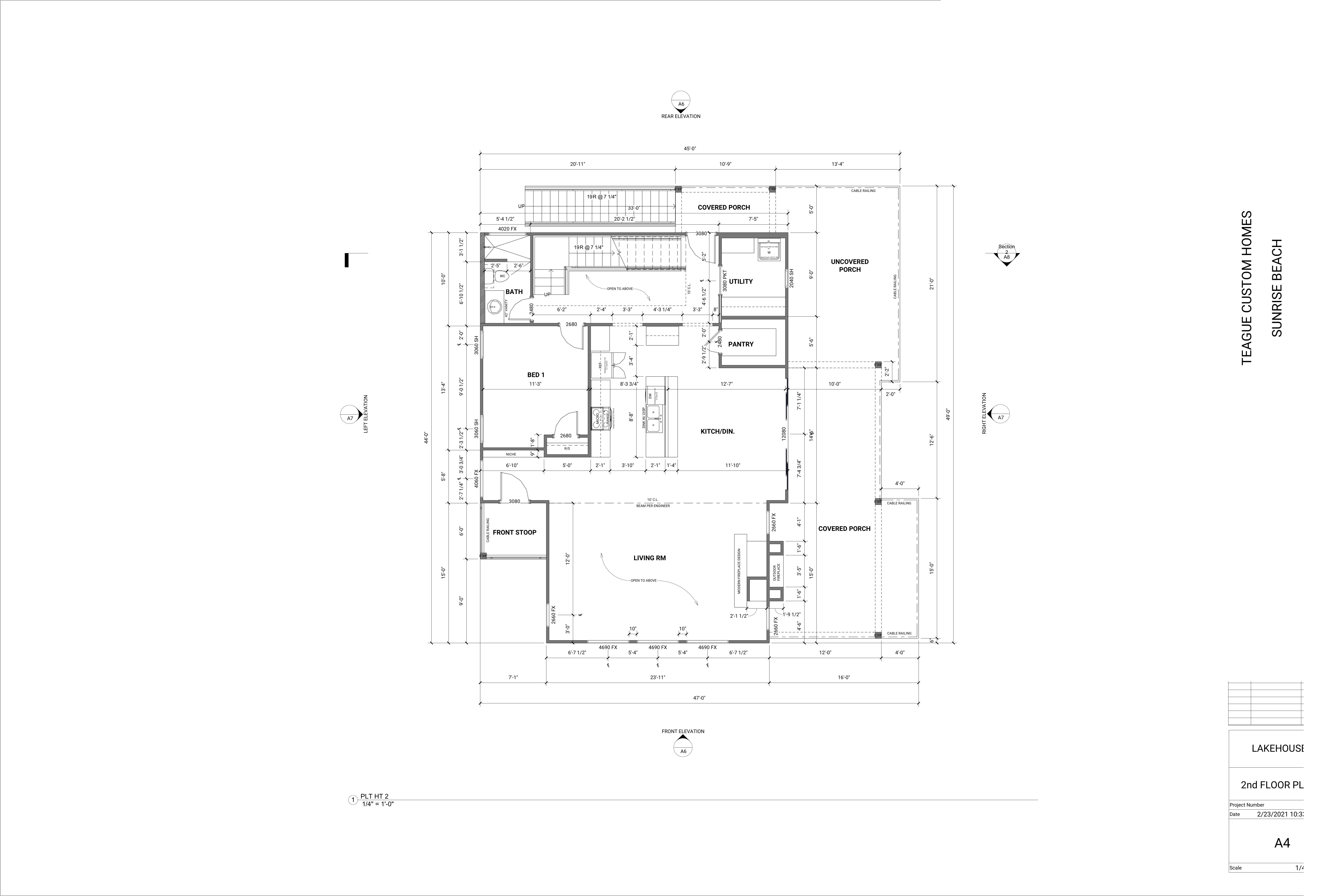 Sunrise Beach — Floor Plan